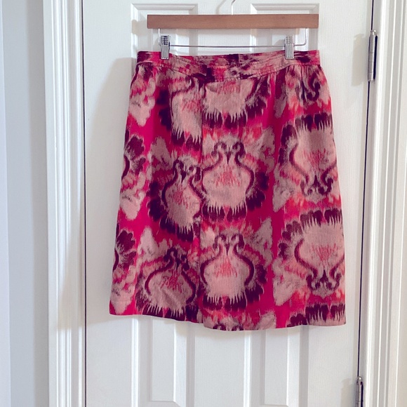 Tory Burch Multicolor Silk Blend Skirt - Picture 1 of 8